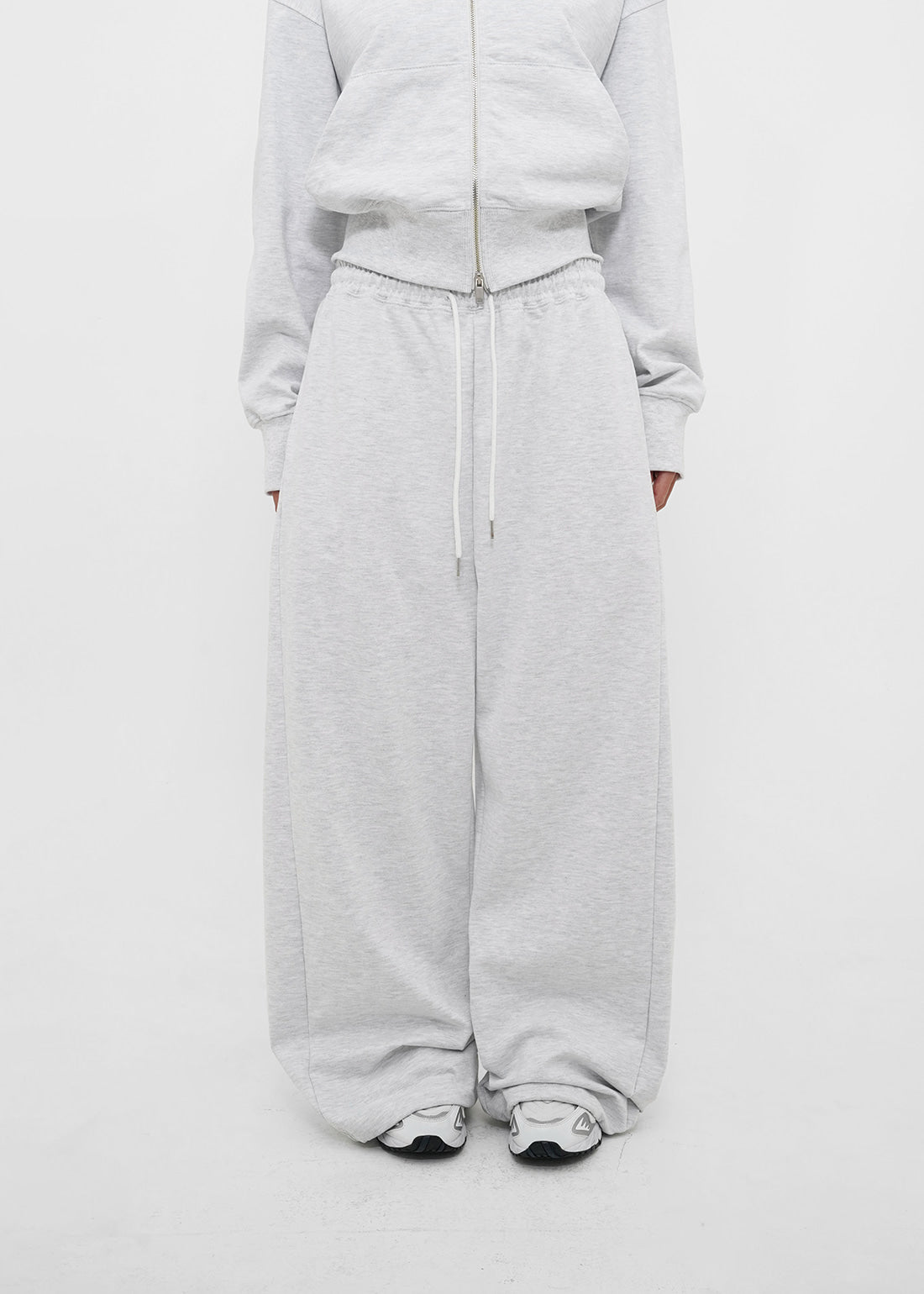 MID SWEAT FOLDING TWO-WAY PANTS - 4 COLORS 6