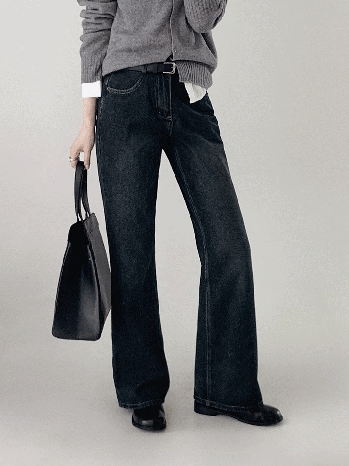 KAI SEMI-BOOTCUT DENIM PANTS - 3 COLORS