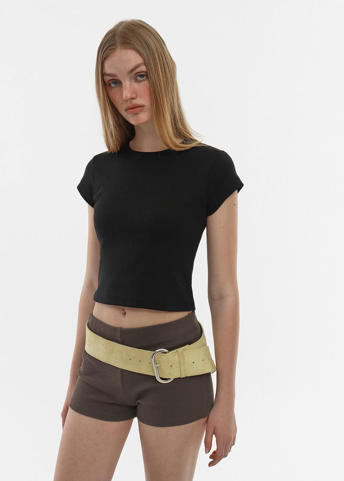 COOL STANDARD ROUND CROP SHORT SLEEVE TEE 14