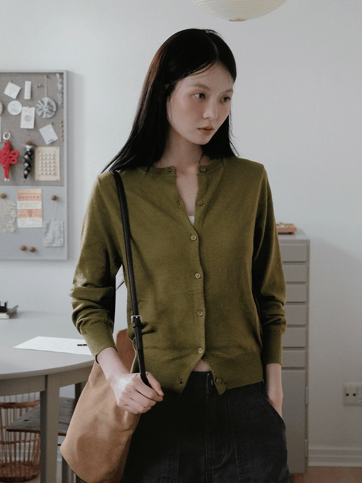 MER SOFT STANDARD-FIT CARDIGAN - 4 COLORS
