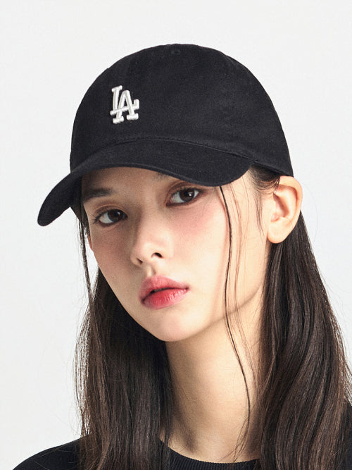 ROOKIE UNSTRUCTURED BALL CAP LA #KARINA同款! - 11 COLORS BLACK