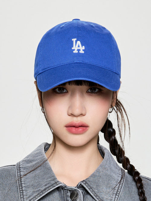 ROOKIE UNSTRUCTURED BALL CAP LA #KARINA同款! - 11 COLORS BLUE