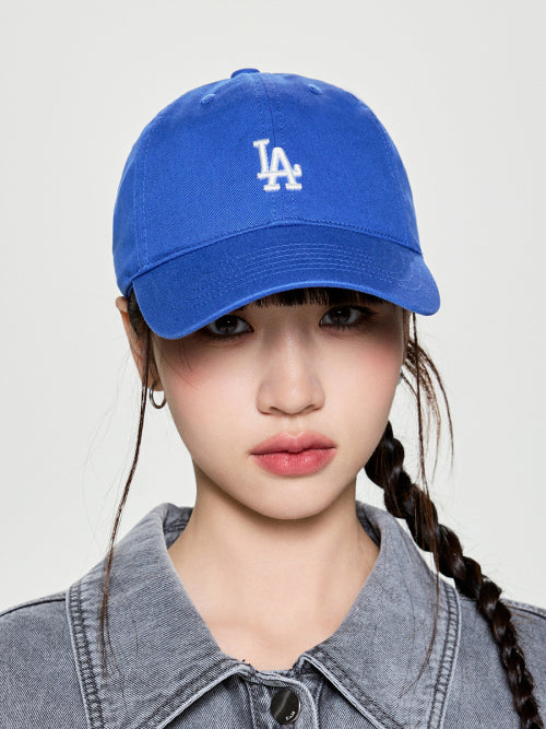 ROOKIE UNSTRUCTURED BALL CAP LA #KARINA同款! - 11 COLORS BLUE