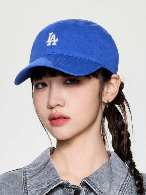 ROOKIE UNSTRUCTURED BALL CAP LA #KARINA同款! - 11 COLORS BLUE