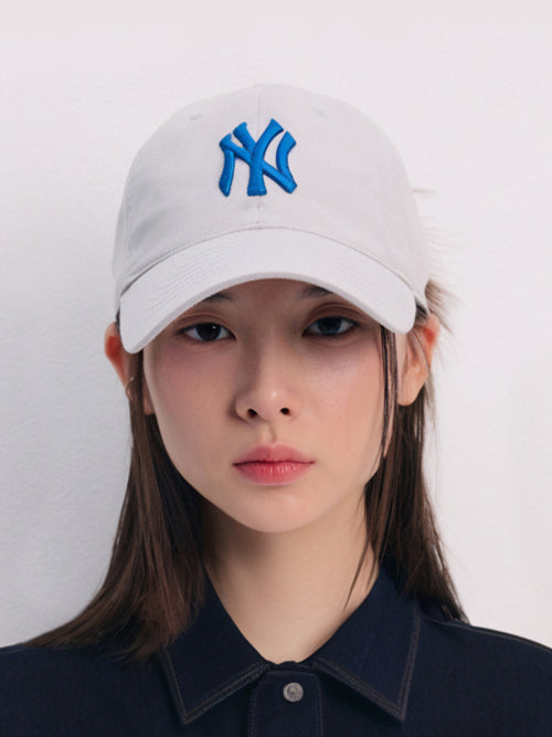 ACE UNSTRUCTURED BALL CAP NY #KARINA同款! - 9 COLORS GREY