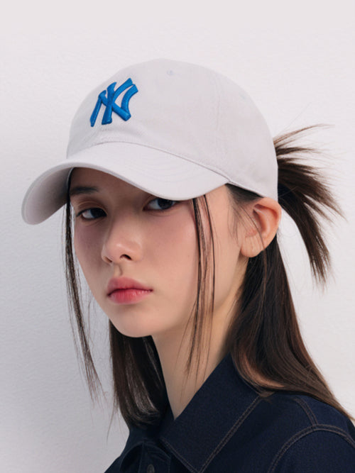 ACE UNSTRUCTURED BALL CAP NY #KARINA同款! - 9 COLORS GREY