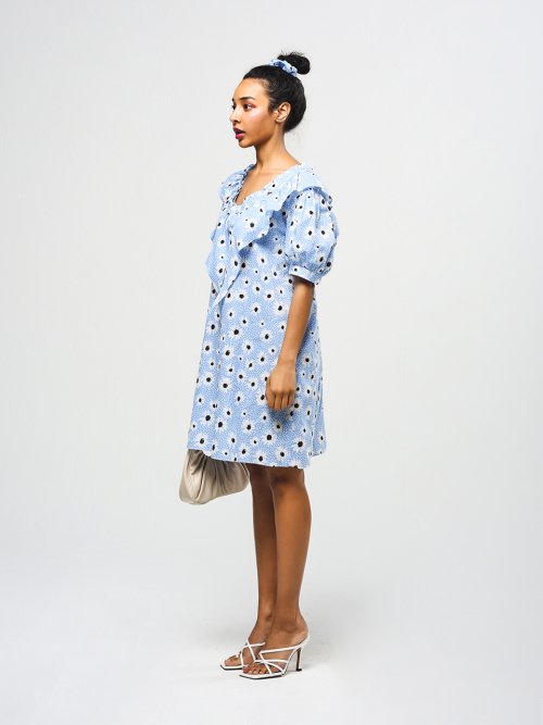 DRESS [] - 2 COLORS SKY BLUE