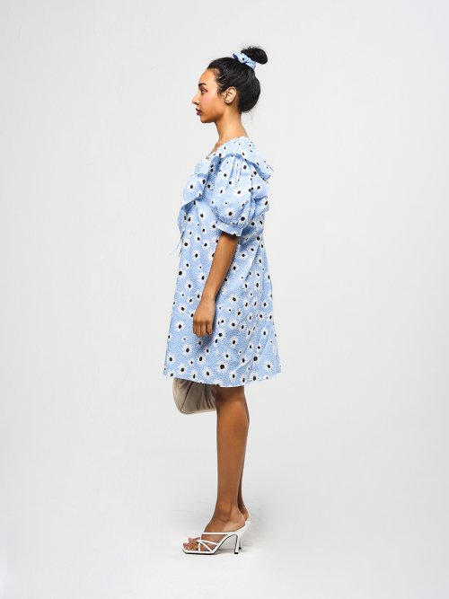 DRESS [] - 2 COLORS SKY BLUE