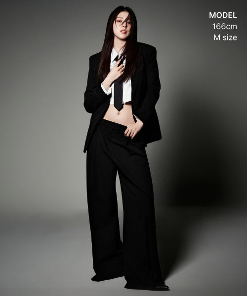 WOMENS BASIC BLAZER #韓韶禧同款! - 3 COLORS BLACK