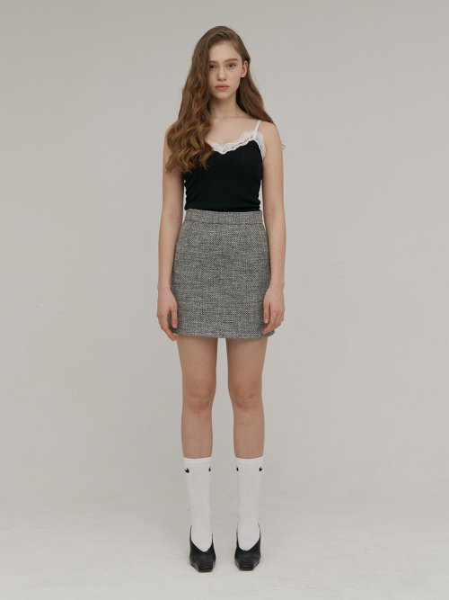 SKIRT [] - 2 COLORS BLACK