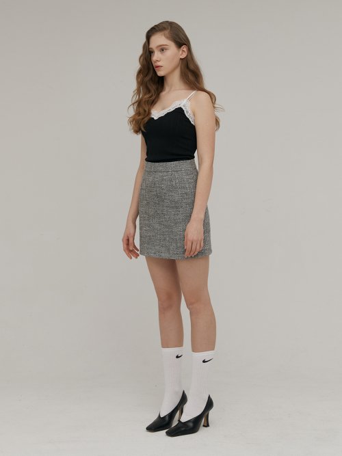 SKIRT [] - 2 COLORS BLACK