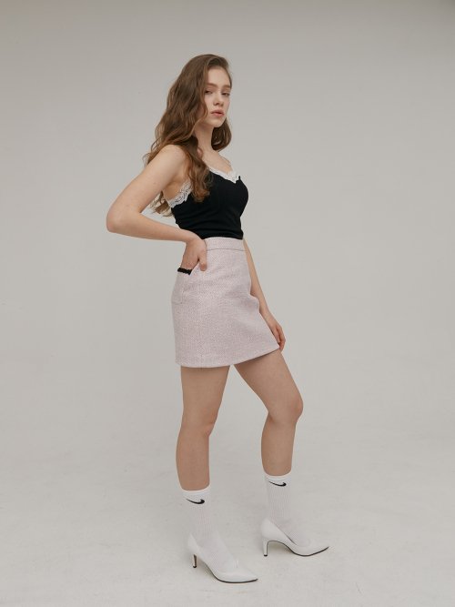 SKIRT [] - 2 COLORS PINK