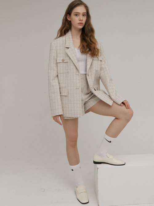 LINEN PANTS [ EASY ] - 2 COLORS BEIGE