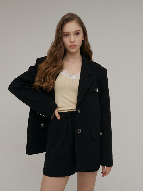 LINEN PANTS [ EASY ] - 2 COLORS BLACK