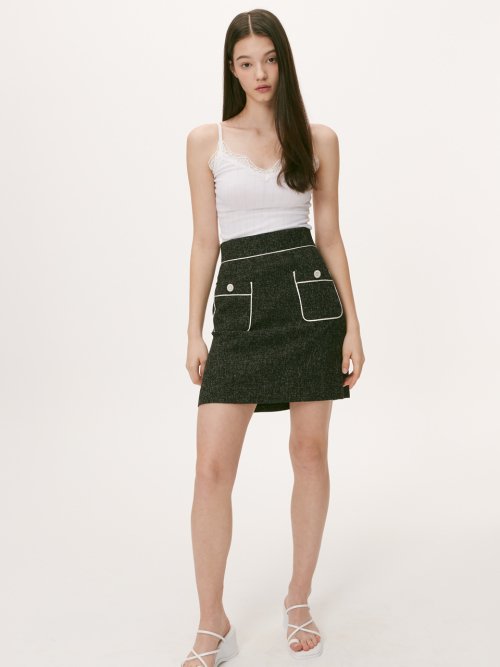 SKIRT [BLACK] - 2 COLORS BLACK