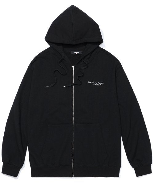 LIBERATED ON AUG 15TH HOOD ZIP-UP AS SHOWN