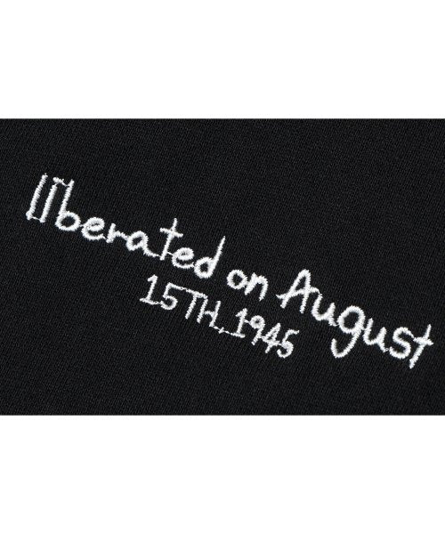 LIBERATED ON AUG 15TH HOOD ZIP-UP AS SHOWN
