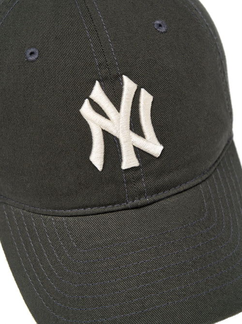ACE UNSTRUCTURED BALL CAP NY #KARINA同款! - 9 COLORS CHARCOAL