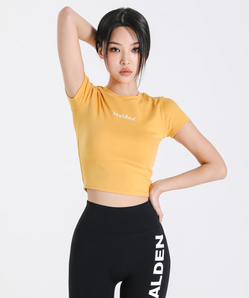 STEADY CROP T-SHIRT - 5 COLORS WHITE