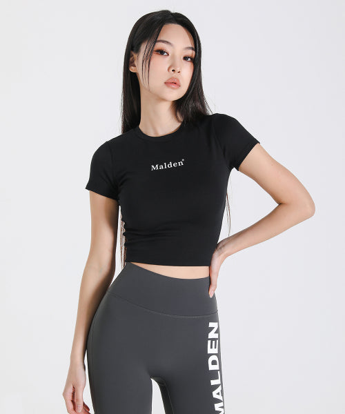 STEADY CROP T-SHIRT - 5 COLORS WHITE