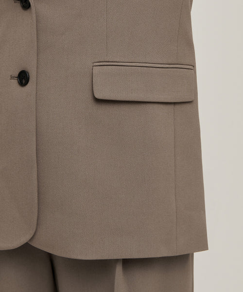WOMENS BASIC BLAZER #韓韶禧同款! - 3 COLORS BEIGE