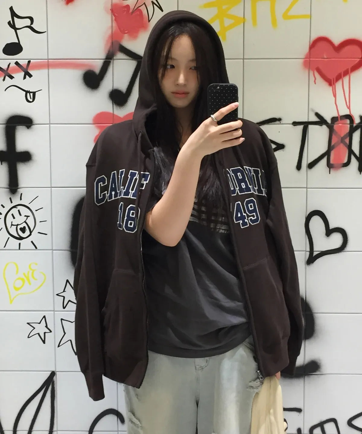 Signature Patch Hood Zip-up (BRUSHED) - 6 colors