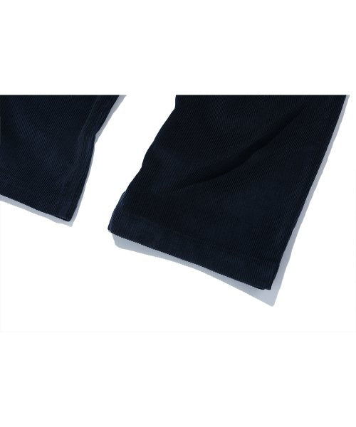 BALLOON WIDE CORDUROY PANTS - 2 COLORS NAVY