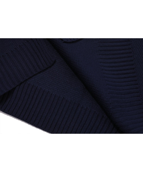 TEDDY PIQUE SWEATER NAVY - 2 COLORS NAVY