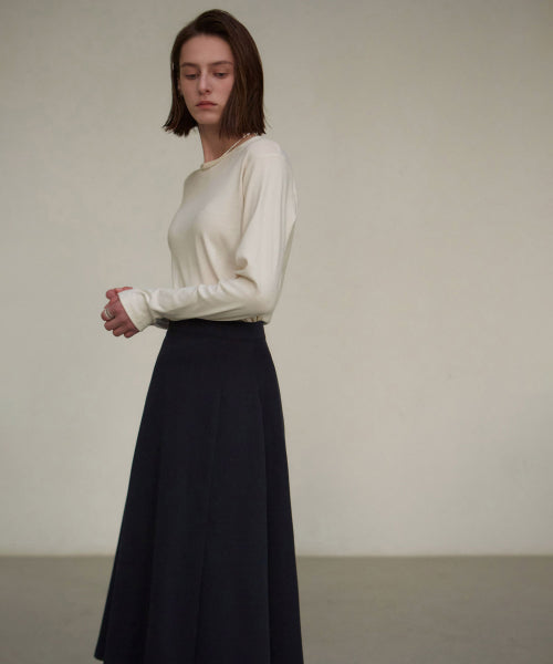 ESSENTIAL ROUND TOP #徐睿知同款! - 6 COLORS CREAM