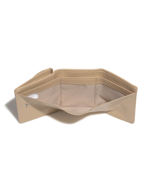 HALFMOON MINI WALLET - 5 COLORS BEIGE