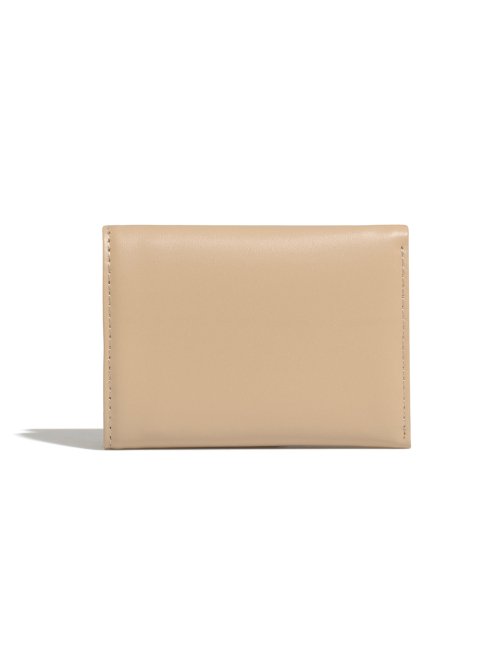 HALFMOON MINI WALLET - 5 COLORS BEIGE