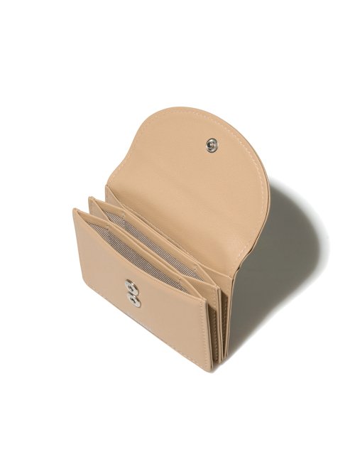 HALFMOON ACCORDION POCKET - 11 COLORS BEIGE