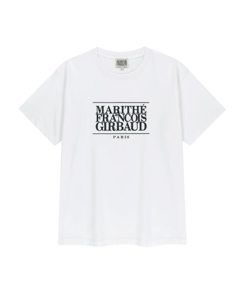 CLASSIC LOGO TEE - 7 COLORS WHITE