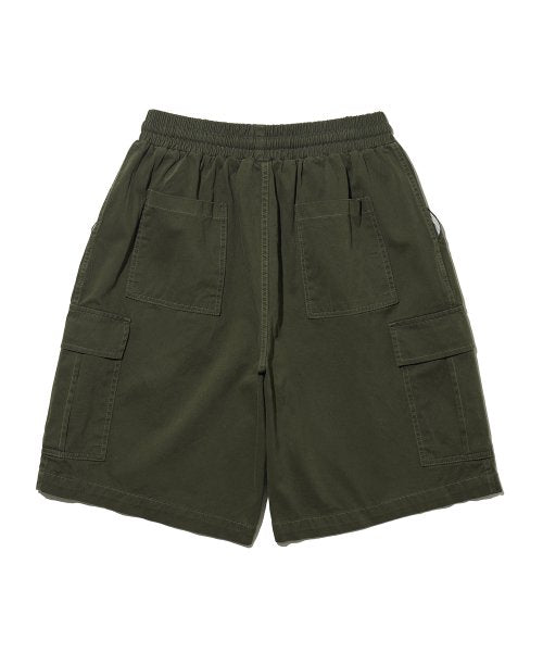 GIANT FIT STONE CARGO SHORTS - 4 COLORS KHAKI