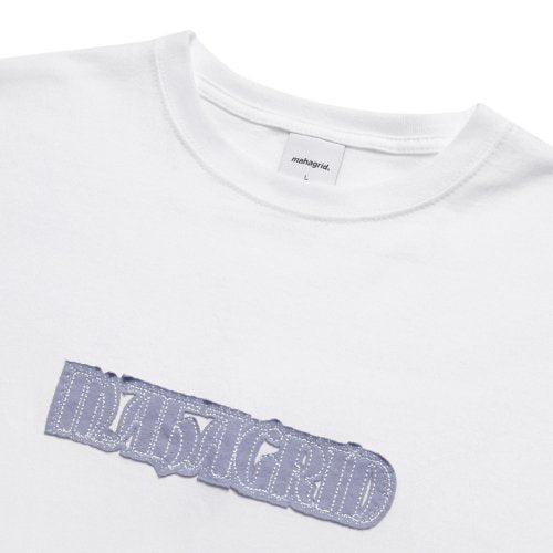 RAW CUT EDGE TEE WHITE
