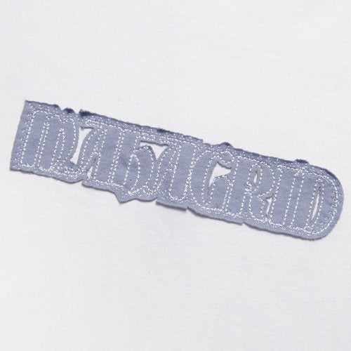 RAW CUT EDGE TEE WHITE
