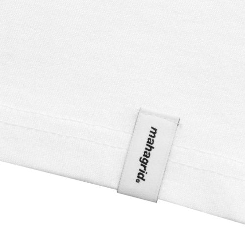 RAW CUT EDGE TEE WHITE