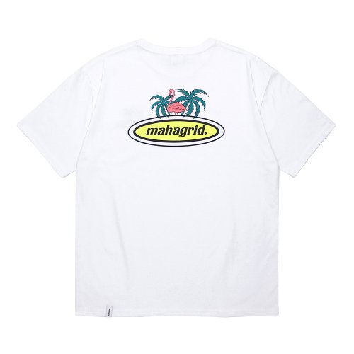 FLAMINGO TEE WHITE