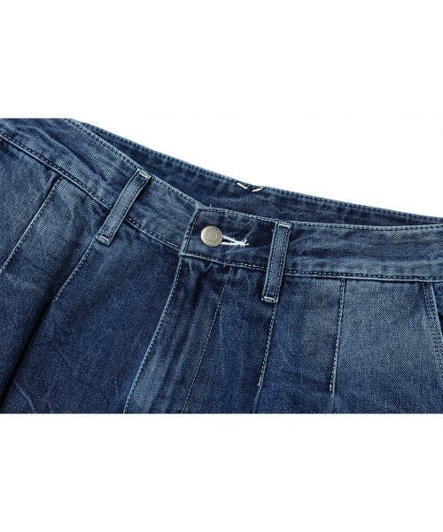 BERMUDA DENIM - 2 COLORS BLUE