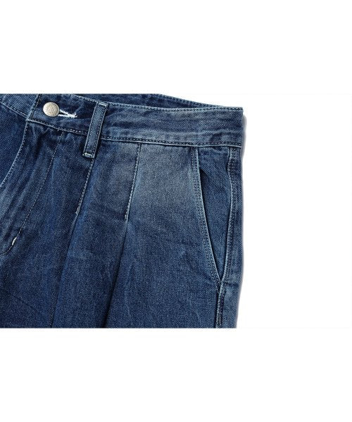 BERMUDA DENIM - 2 COLORS BLUE