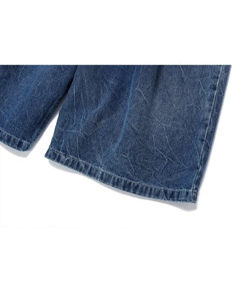 BERMUDA DENIM - 2 COLORS BLUE