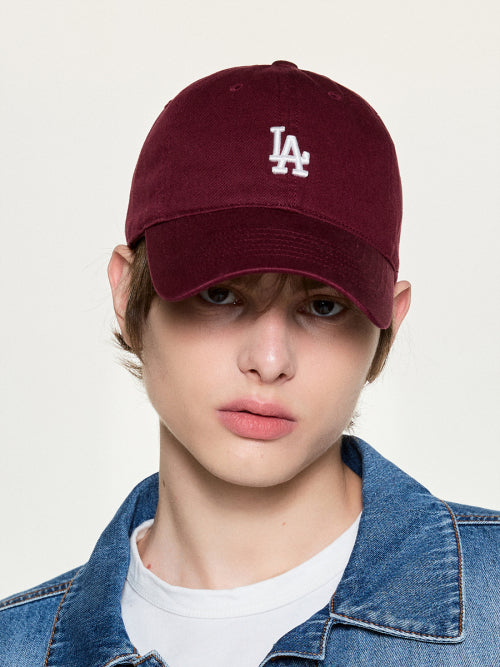 ROOKIE UNSTRUCTURED BALL CAP LA #KARINA同款! - 11 COLORS WINE