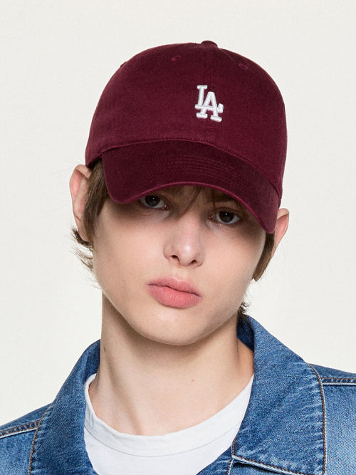 ROOKIE UNSTRUCTURED BALL CAP LA #KARINA同款! - 11 COLORS WINE