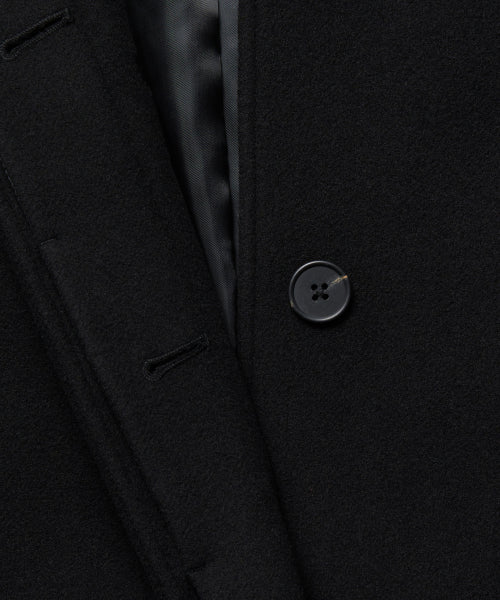 WOMENS CASHMERE BLEND BALMACAAN ROBE COAT #韓韶禧同款! - 8 COLORS BLACK