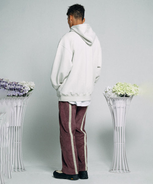 TAPED CORDUROY BEACH PANTS CARMEL - 2 COLORS PURPLE