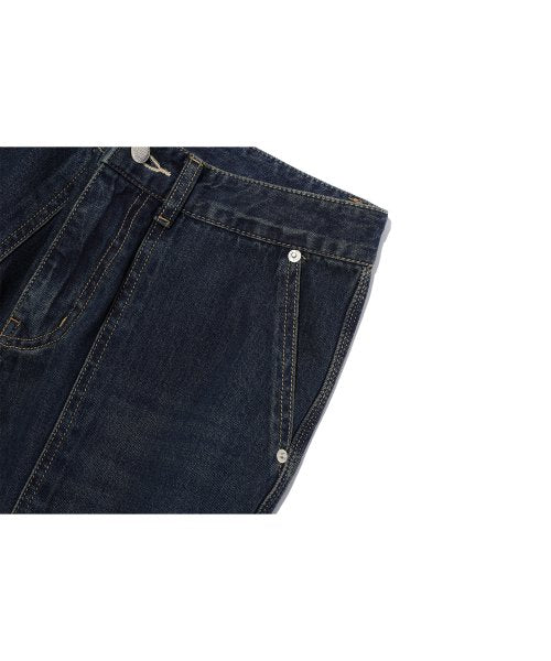 PANEL CARPENTER PANTS - 2 COLORS INDIGO