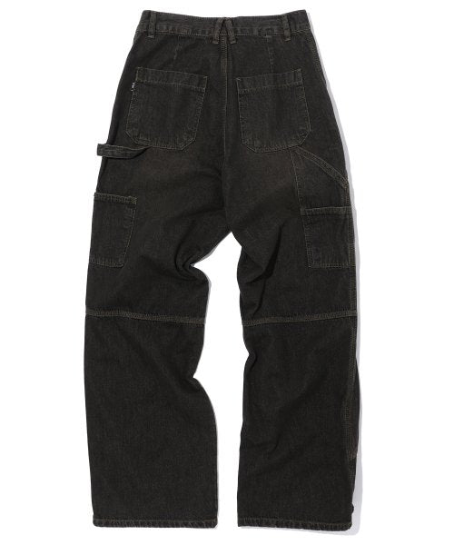 PANEL CARPENTER PANTS - 2 COLORS BROWN