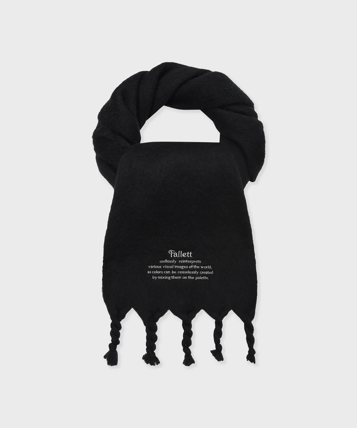 OVERSIZED STORY LOGO MUFFLER - 8 color