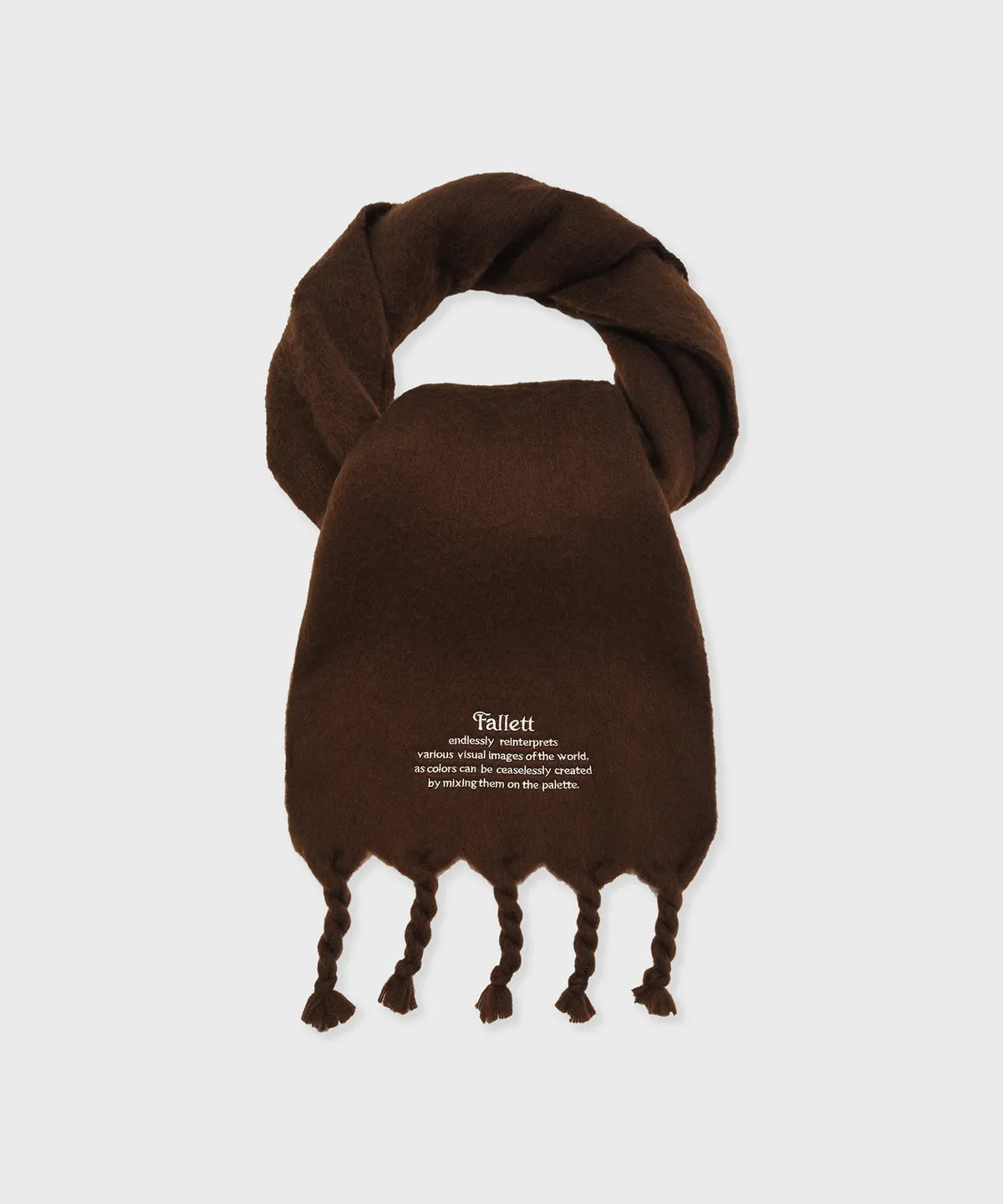 OVERSIZED STORY LOGO MUFFLER - 8 color