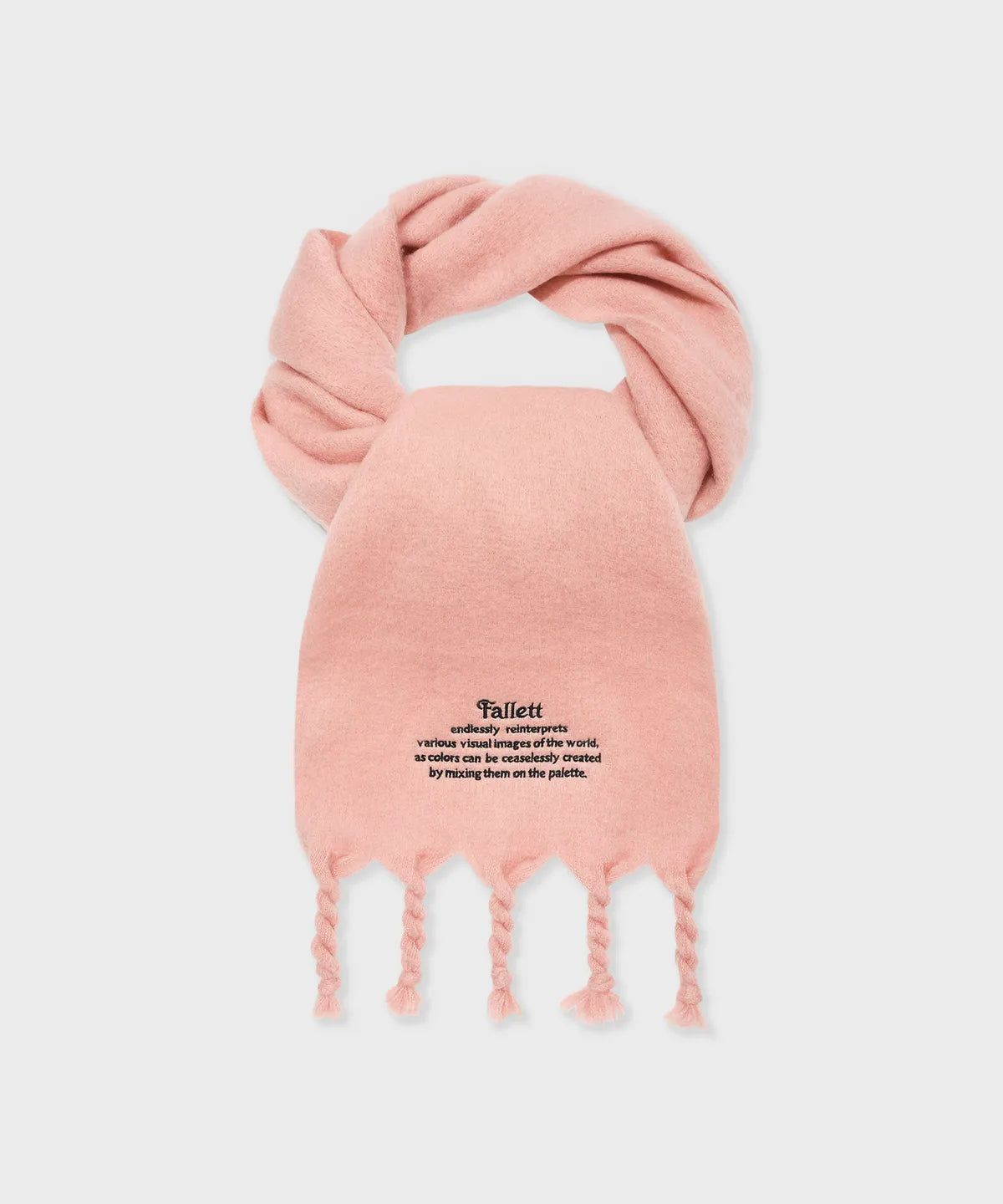 OVERSIZED STORY LOGO MUFFLER - 8 color